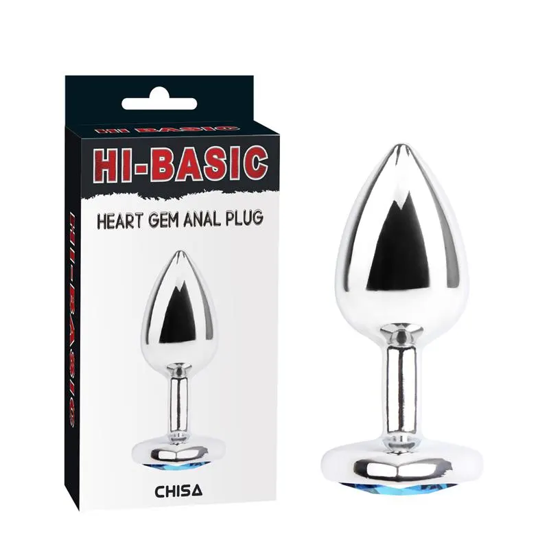Plug Anal con Joya de Corazón Heart Gem · CHISA · Anal — Foto 5