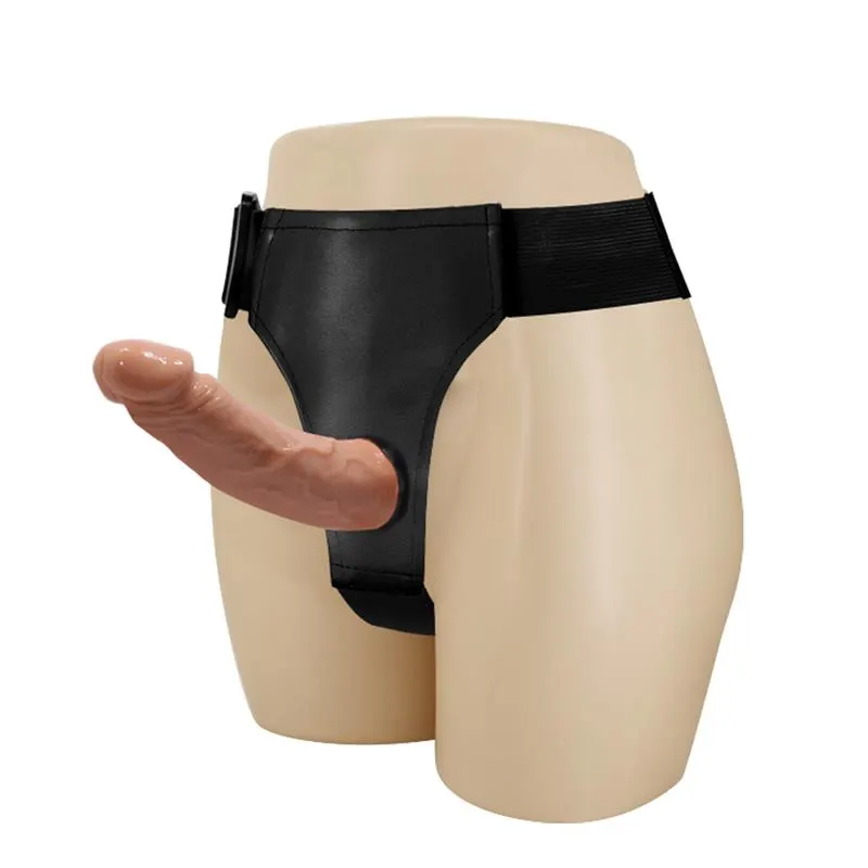 Arnés con Dildo Doble Realista · BAILE · Dildos — Foto 2