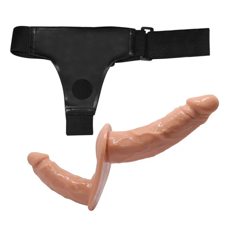 Arnés con Dildo Doble Realista · BAILE · Dildos — Foto 4