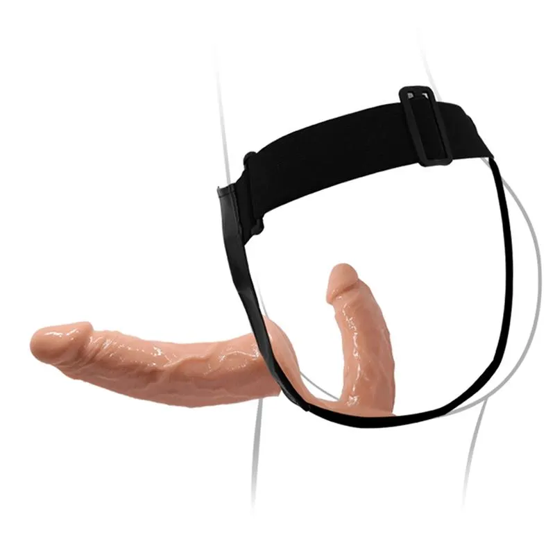 Arnés con Dildo Doble Realista · BAILE · Dildos — Foto 5