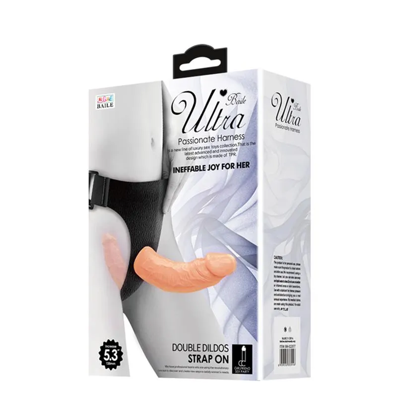 Arnés con Dildo Doble Realista · BAILE · Dildos — Foto 7