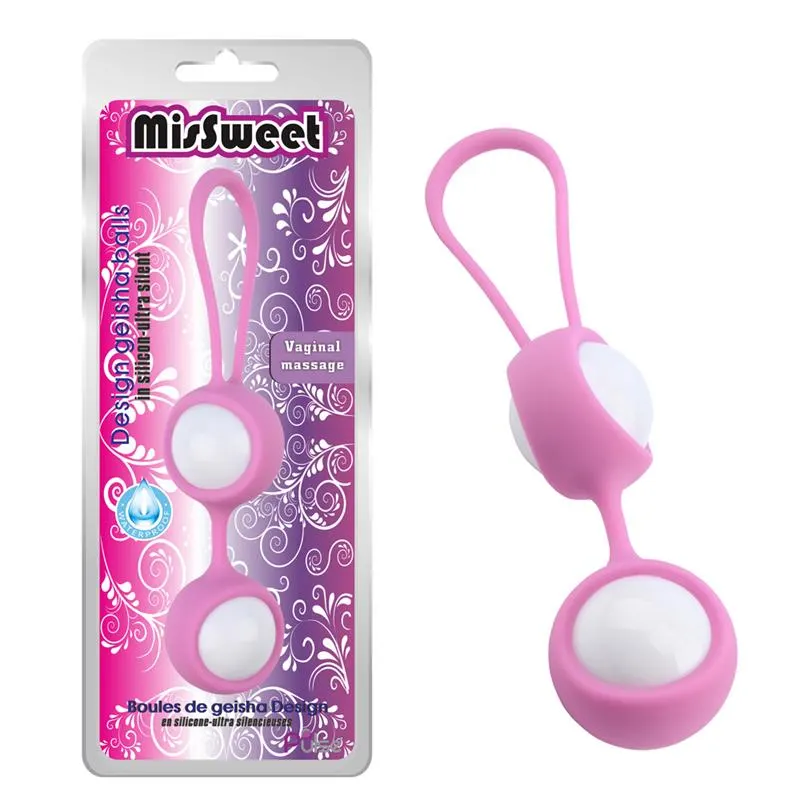 Bolas Geisha MisSweet 17.7 cm Silicona Rosa · CHISA · Bolas Chinas y Salud Femenina — photo 6