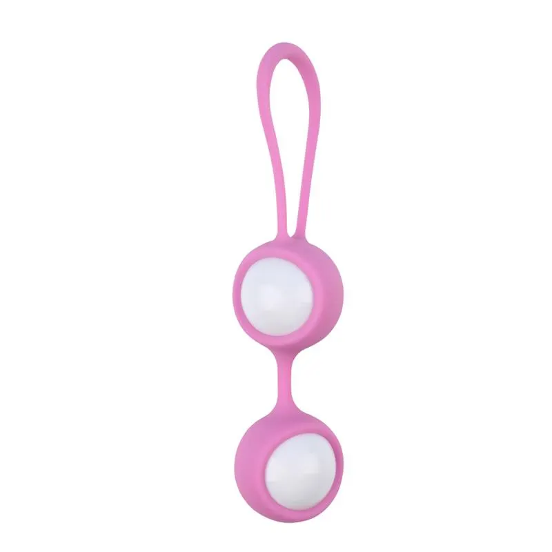 Bolas Geisha MisSweet 17.7 cm Silicona Rosa · CHISA · Bolas Chinas y Salud Femenina