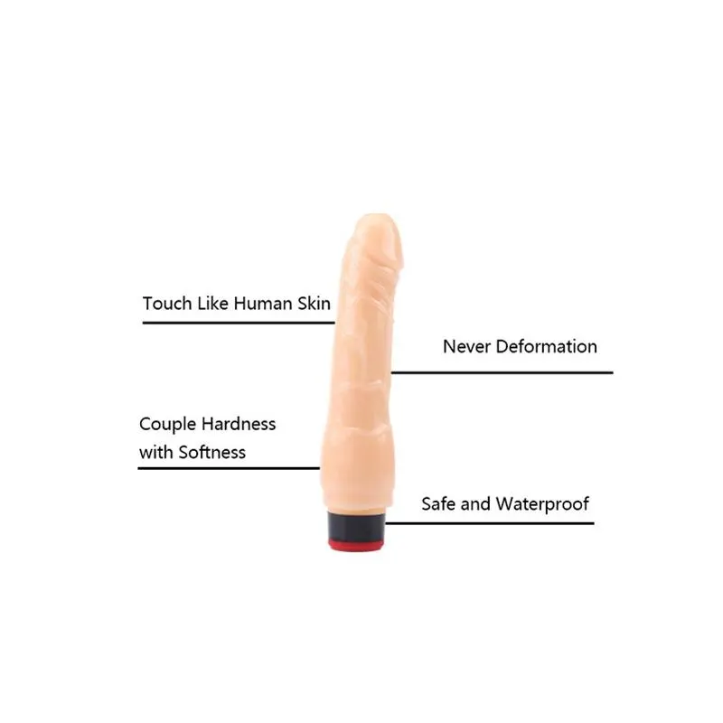 Vibrador T-Skin 8.1 Natural · CHISA · Vibradores — Foto 7