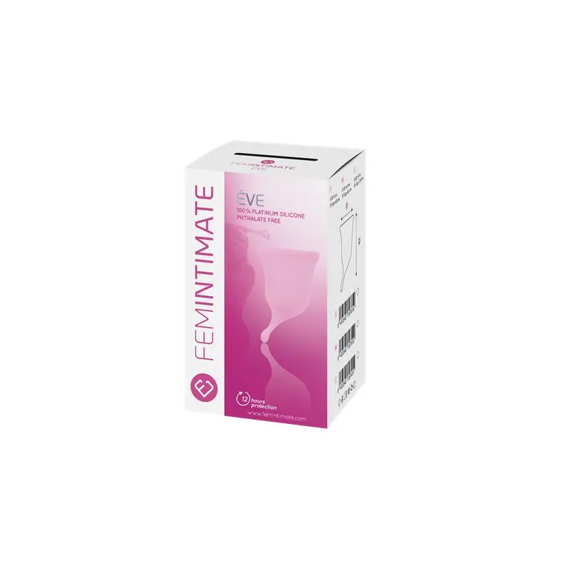 Copa Menstrual Eve Talla S Silicona Rosa · FEMINTIMATE · Bolas Chinas y Salud Femenina — Foto 3