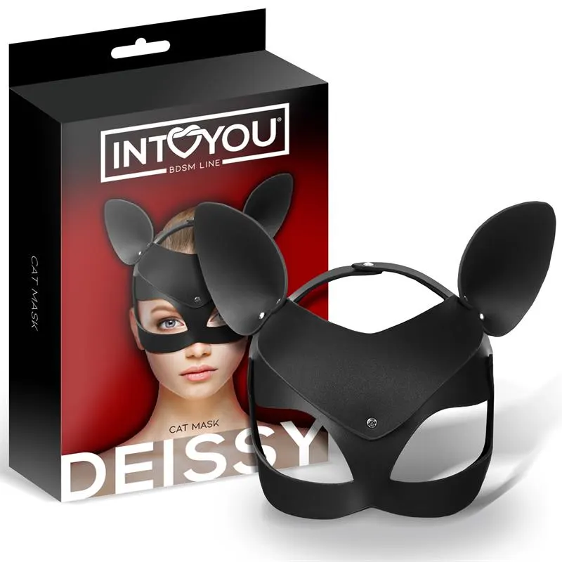 Deissy Máscara de Gatita Ajustable · INTOYOU BDSM LINE · Juegos y Complementos Divertidos — foto 2