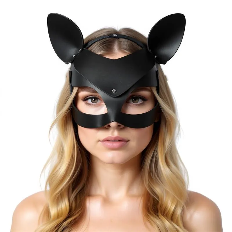 Deissy Máscara de Gatita Ajustable · INTOYOU BDSM LINE · Juegos y Complementos Divertidos