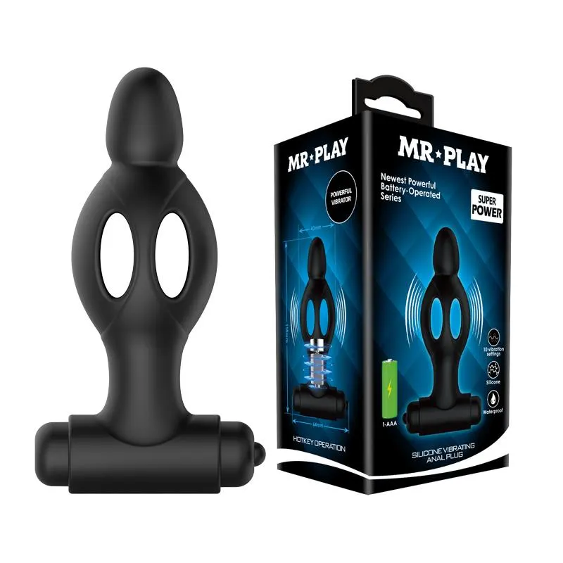 Plug Anal Negro Mate 10 Modos · MR PLAY · MR PLAY · Anal — Foto 7
