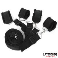 Restricciones para la Cama Ajustable · LATETOBED BDSM LINE · Esposas y Ataduras