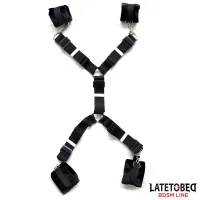 Restricciones para la Cama Esposas Ajustables y Desmontables · LATETOBED BDSM LINE · Esposas y Ataduras