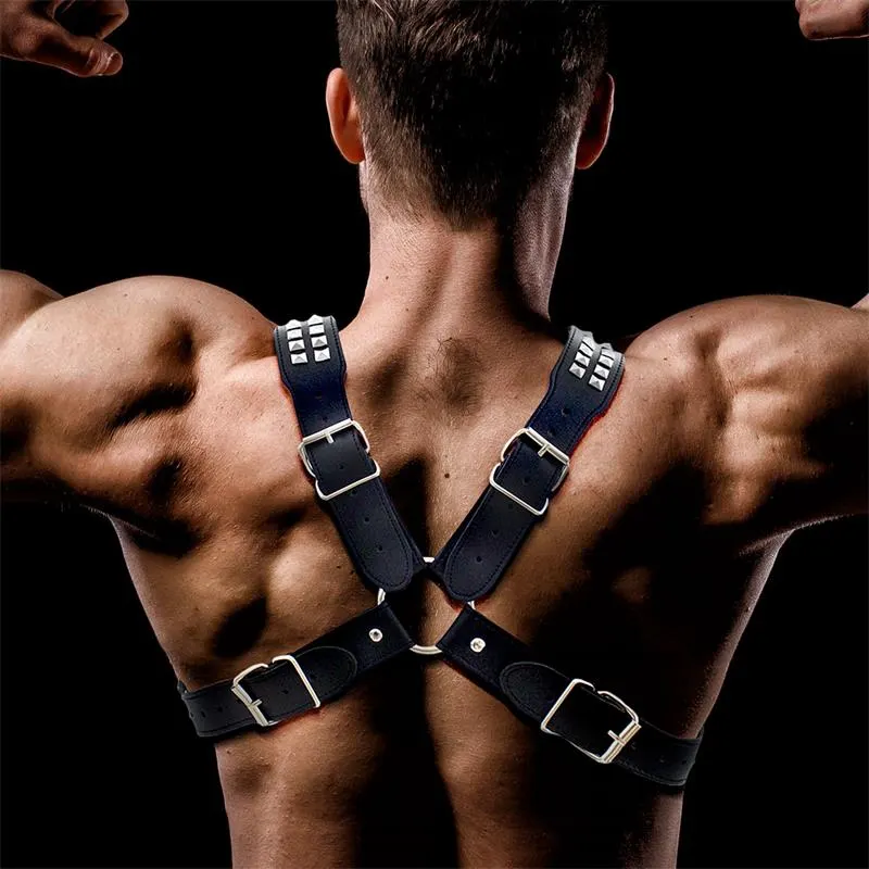 Adonis Arnés Masculino para el Pecho Cuero Vegano · INTOYOU BDSM LINE · Accesorios y Sets — photo 3