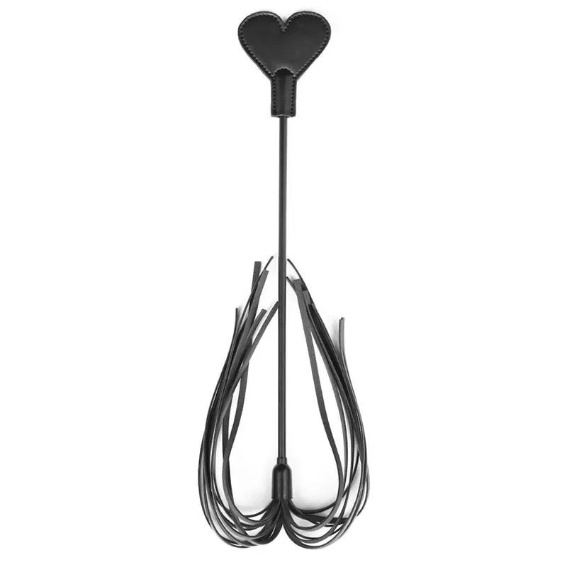 Pala en Forma de Corazón con Flogger 60 cm · LATETOBED BDSM LINE · Spanking y Azotes — photo 3