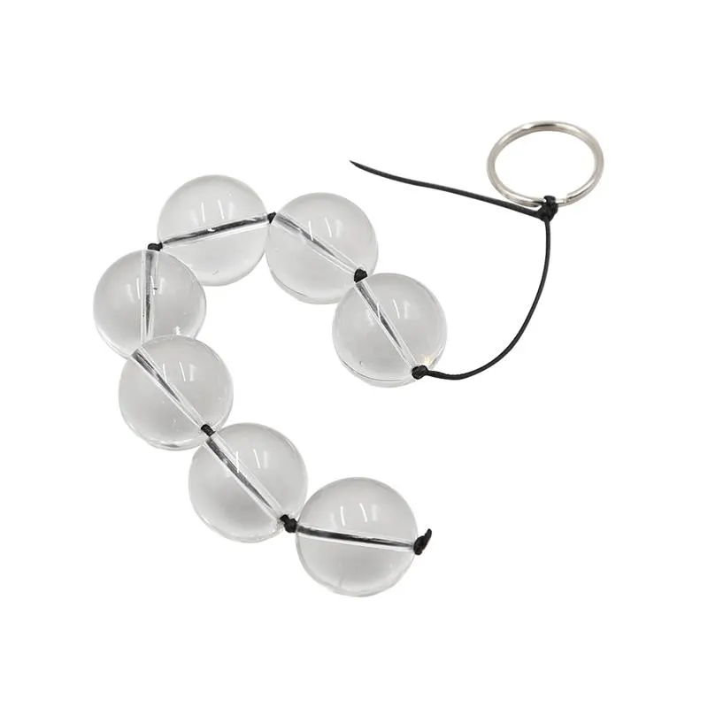 Cadena Anal con Bolas de Cristal 4 Tamaños · LATETOBED BDSM LINE · Anal — Foto 2