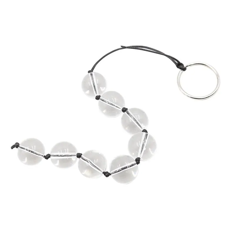 Cadena Anal con Bolas de Cristal 4 Tamaños · LATETOBED BDSM LINE · Anal