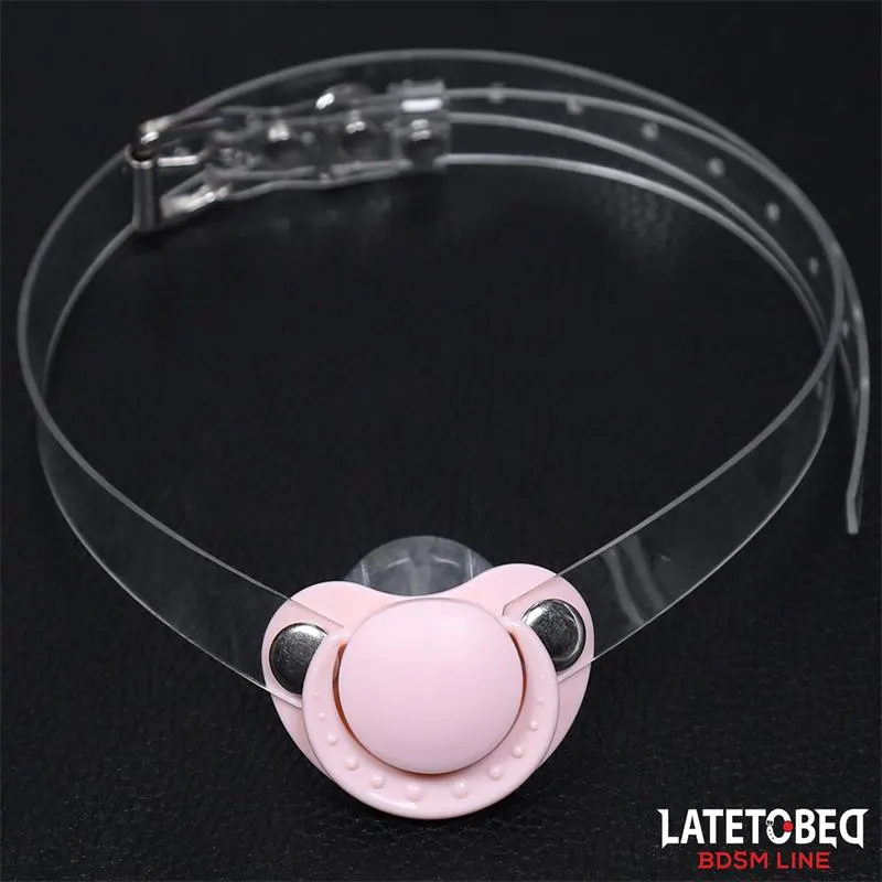 Mordaza de Chupete Ajustable 43-60 cm · LATETOBED BDSM LINE · Máscaras, Antifaces y Mordazas — Foto 3