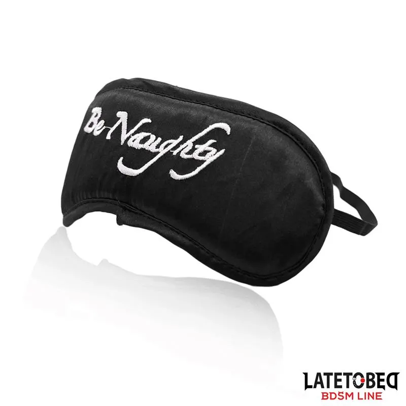 Antifaz de Satén - Be Naughty · LATETOBED BDSM LINE · Máscaras, Antifaces y Mordazas — Foto 2
