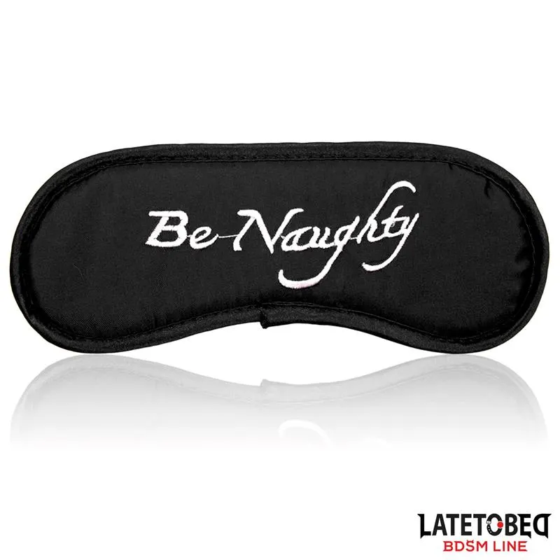 Antifaz de Satén - Be Naughty · LATETOBED BDSM LINE · Máscaras, Antifaces y Mordazas — Foto 3
