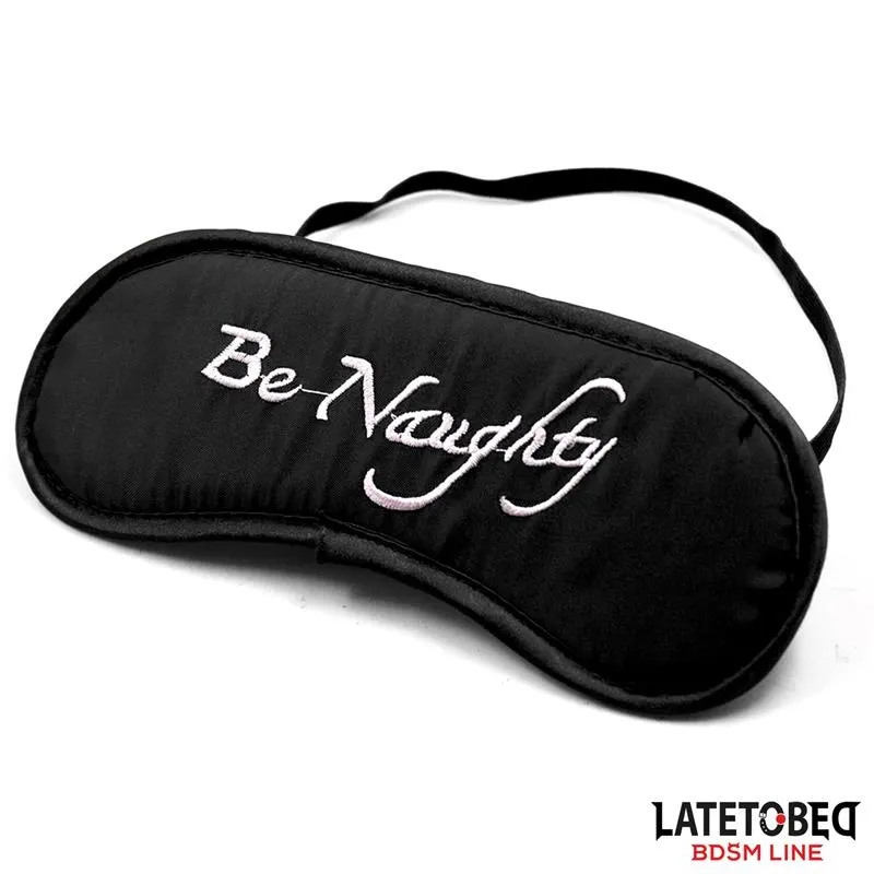 Antifaz de Satén - Be Naughty · LATETOBED BDSM LINE · Máscaras, Antifaces y Mordazas — Foto 4
