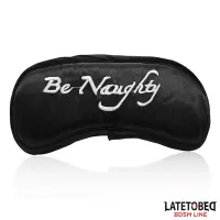 Antifaz de Satén - Be Naughty · LATETOBED BDSM LINE · Máscaras, Antifaces y Mordazas
