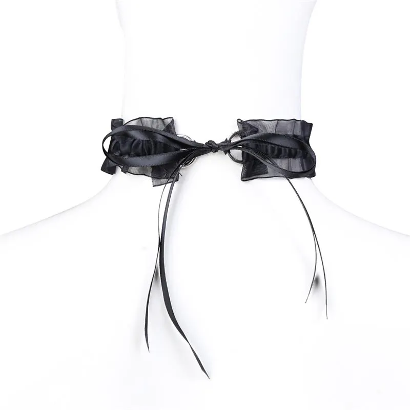 Collar con Lazo, Cascabel y Encaje · LATETOBED BDSM LINE · Accesorios BDSM y Fetish — photo 8