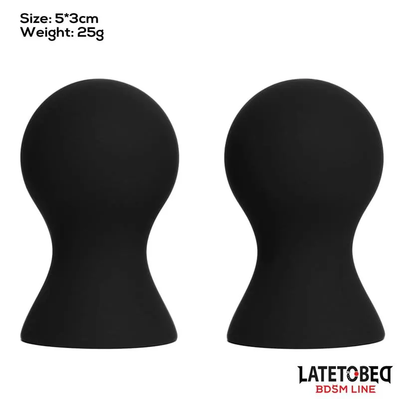 Ventosas para Pezones de Silicona · LATETOBED BDSM LINE · Accesorios y Sets — photo 5