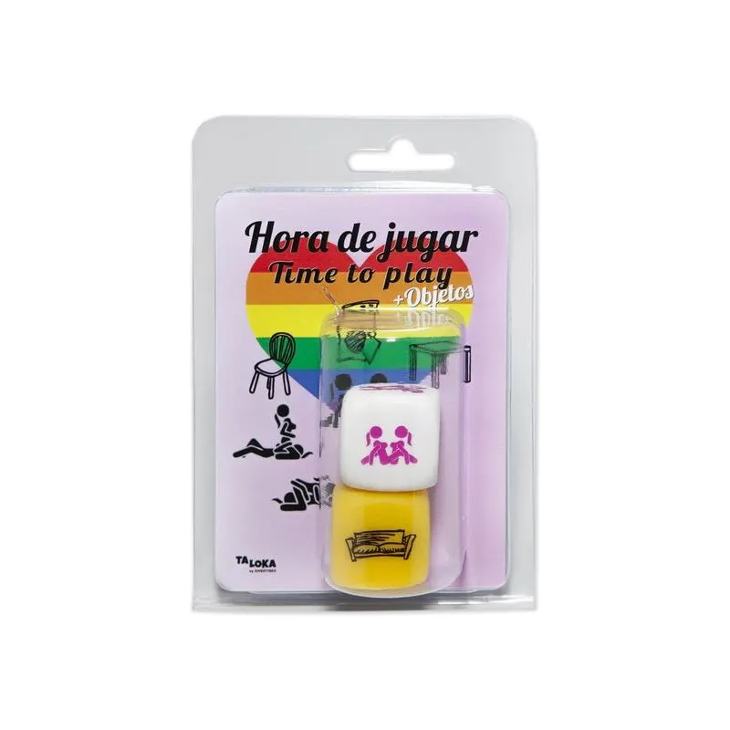 Set Dado de Posturas y Dado de Objetos · TALOKA · Juegos y Complementos Divertidos