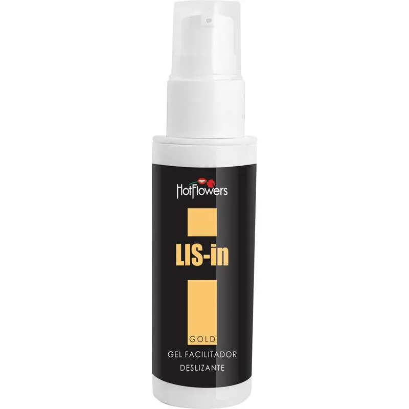 Lis-In Gel Lubricante Anal Super Potente 30 gr · HOT FLOWERS · Anal
