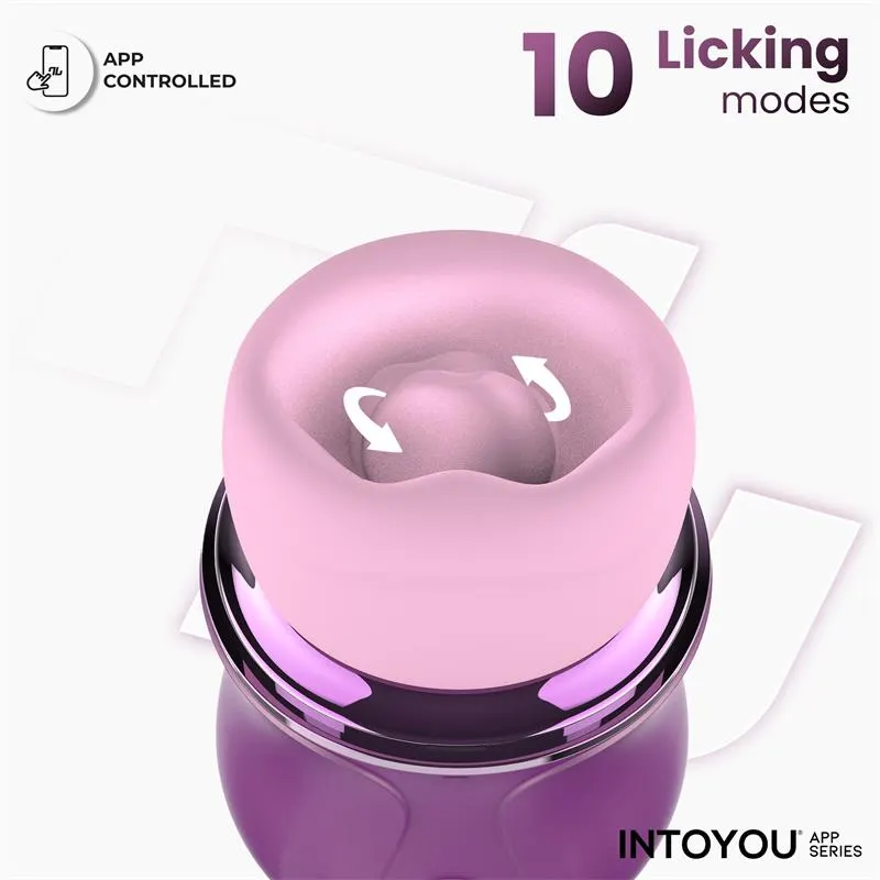 Suvi Estimulador con Licking, Biting, Succión y Vibración USB-C con APP · INTOYOU APP SERIES · Estimuladores de Clítoris — foto 2