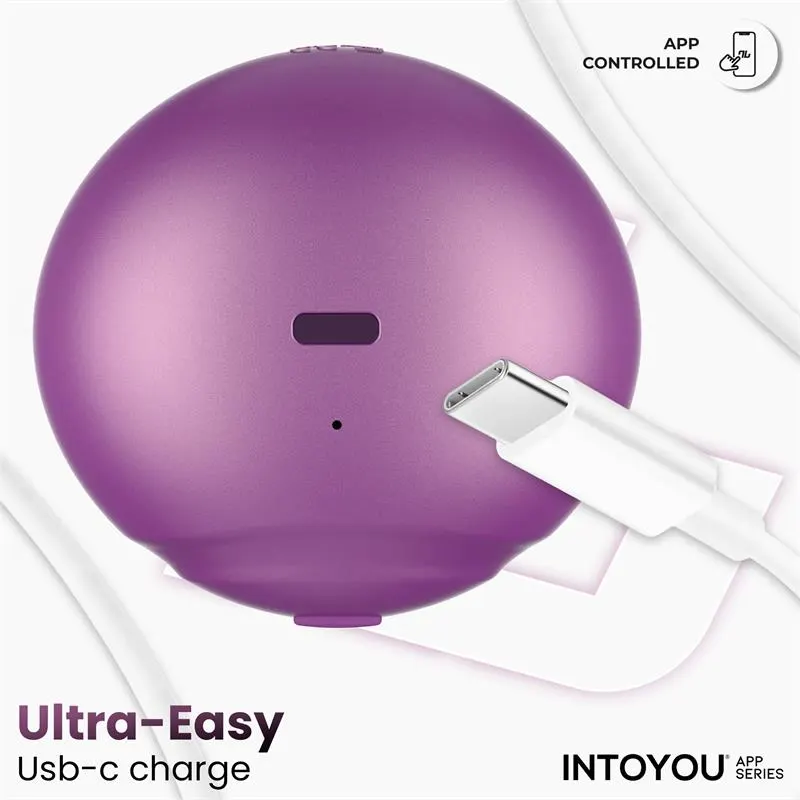 Suvi Estimulador con Licking, Biting, Succión y Vibración USB-C con APP · INTOYOU APP SERIES · Estimuladores de Clítoris — foto 11
