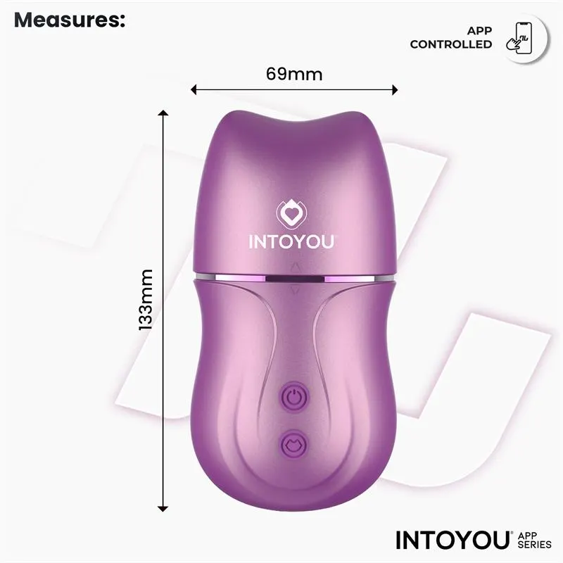 Suvi Estimulador con Licking, Biting, Succión y Vibración USB-C con APP · INTOYOU APP SERIES · Estimuladores de Clítoris — foto 12