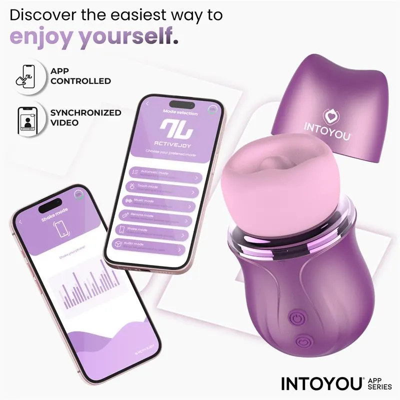Suvi Estimulador con Licking, Biting, Succión y Vibración USB-C con APP · INTOYOU APP SERIES · Estimuladores de Clítoris — foto 5