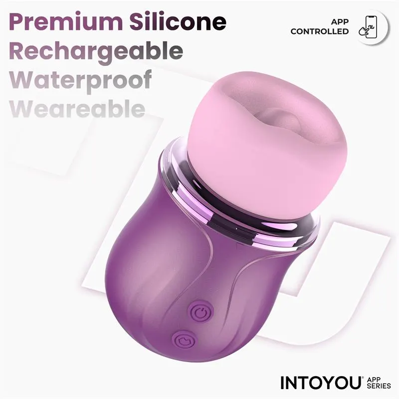 Suvi Estimulador con Licking, Biting, Succión y Vibración USB-C con APP · INTOYOU APP SERIES · Estimuladores de Clítoris — foto 6