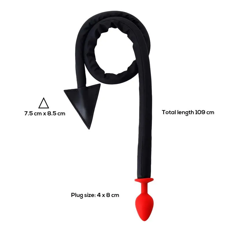 Plug Anal con Cola de Diablo Devil Tail · A-GUSTO · Anal — photo 9