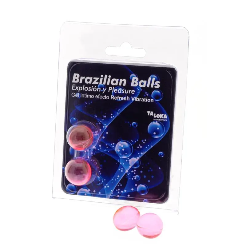 Set 2 Brazilian Balls Excitante Efecto Refresh Vibración · BRAZILIAN BALLS · Cuidado Íntimo y Masaje