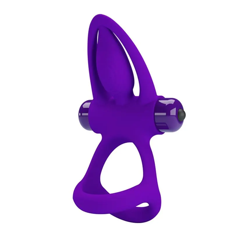 Anillo Vibrador para Pareja con Nariz de Delfín · PRETTYLOVE · PRETTYLOVE · Anillos para el Pene
