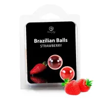 Secret Play Set 2 Brazilian Balls Aroma Fresa · SECRET PLAY · Cuidado Íntimo y Masaje