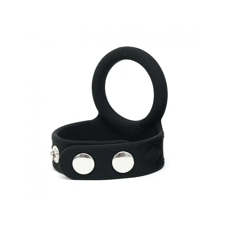Anillo para el Pene y Testículos Silicona · S/M · LATEX PLAY · Anillos para el Pene