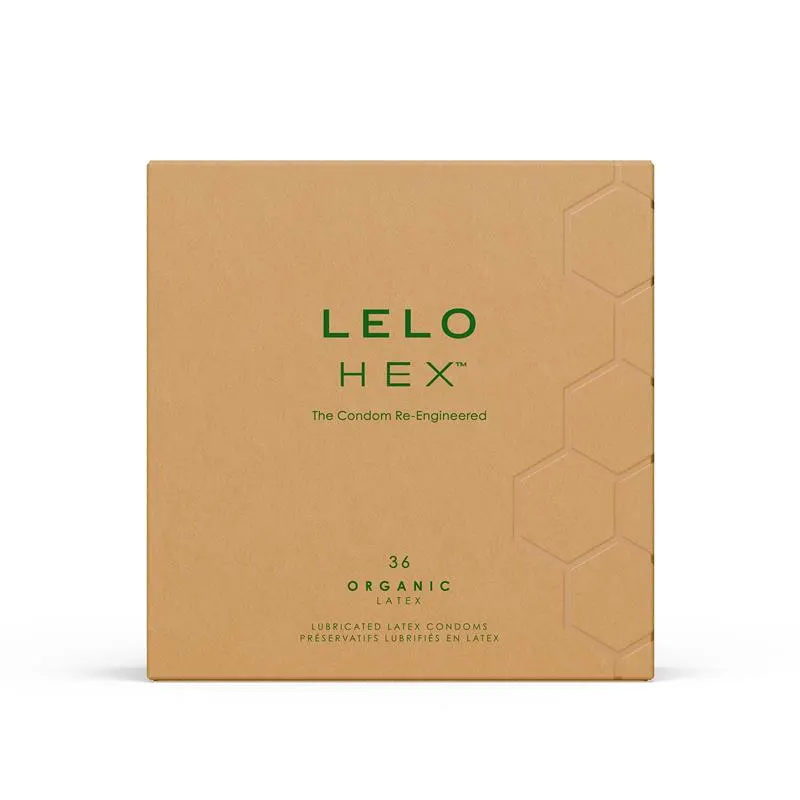 HEX Condoms Organic 36 unidades · LELO · Lubricantes