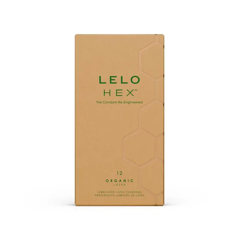 HEX Condoms Organic 12 unidades · LELO · Lubricantes