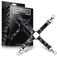Hog Tie Sapphire Cuero Vegano · BLACK SAPPHIRE · Accesorios y Sets