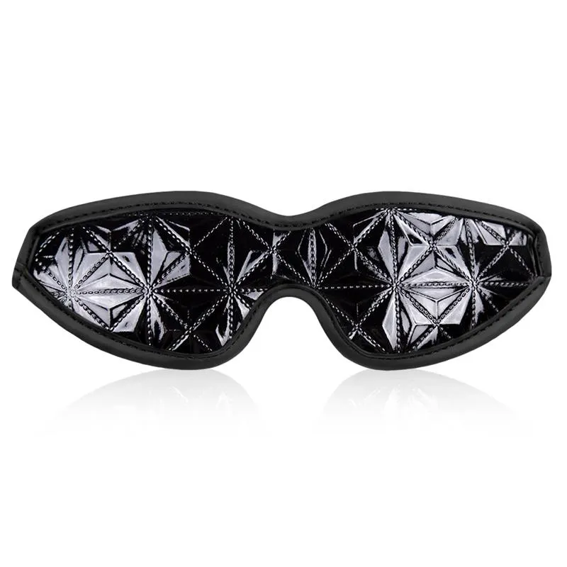 Antifaz Sapphire Cuero Vegano · BLACK SAPPHIRE · Accesorios y Sets — photo 2