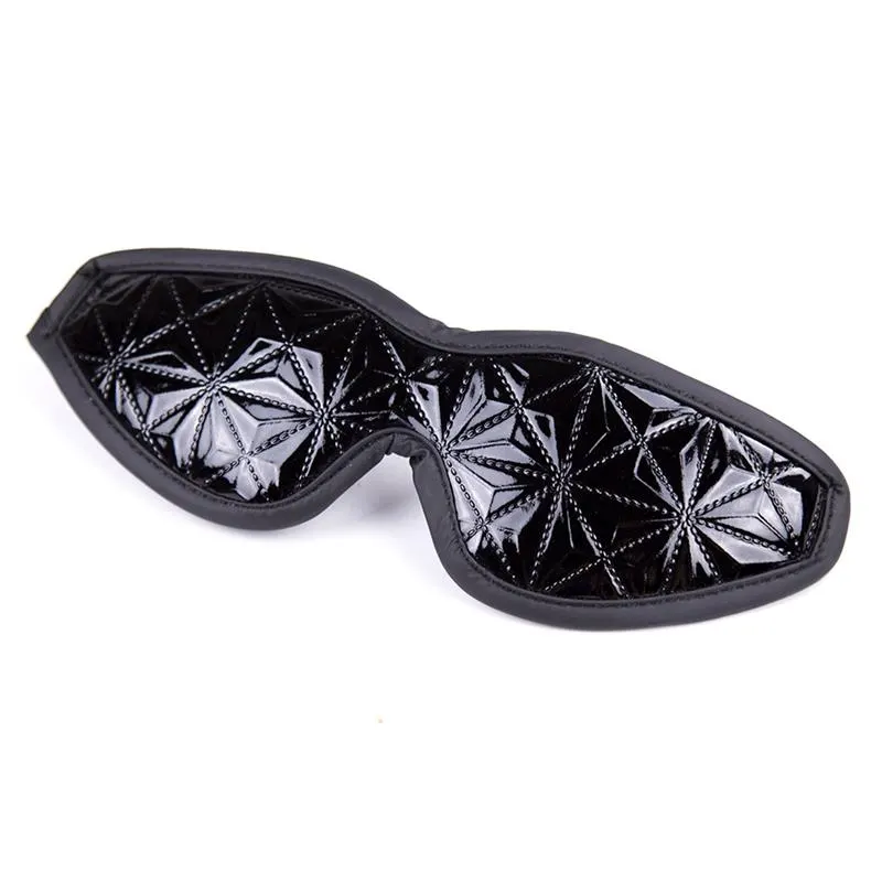 Antifaz Sapphire Cuero Vegano · BLACK SAPPHIRE · Accesorios y Sets — photo 3