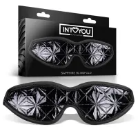 Antifaz Sapphire Cuero Vegano · BLACK SAPPHIRE · Accesorios y Sets