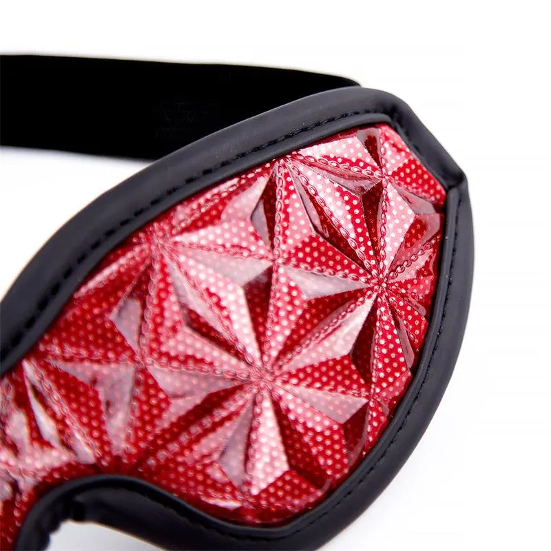 Antifaz Diamond Cuero Vegano · DIAMOND LINE · Accesorios y Sets — Foto 4