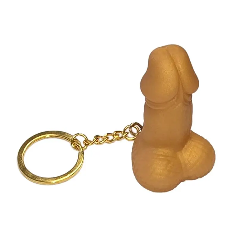 Llavero Silbato Forma de Pene Dorado · DIVERTY SEX · Juegos y Complementos Divertidos