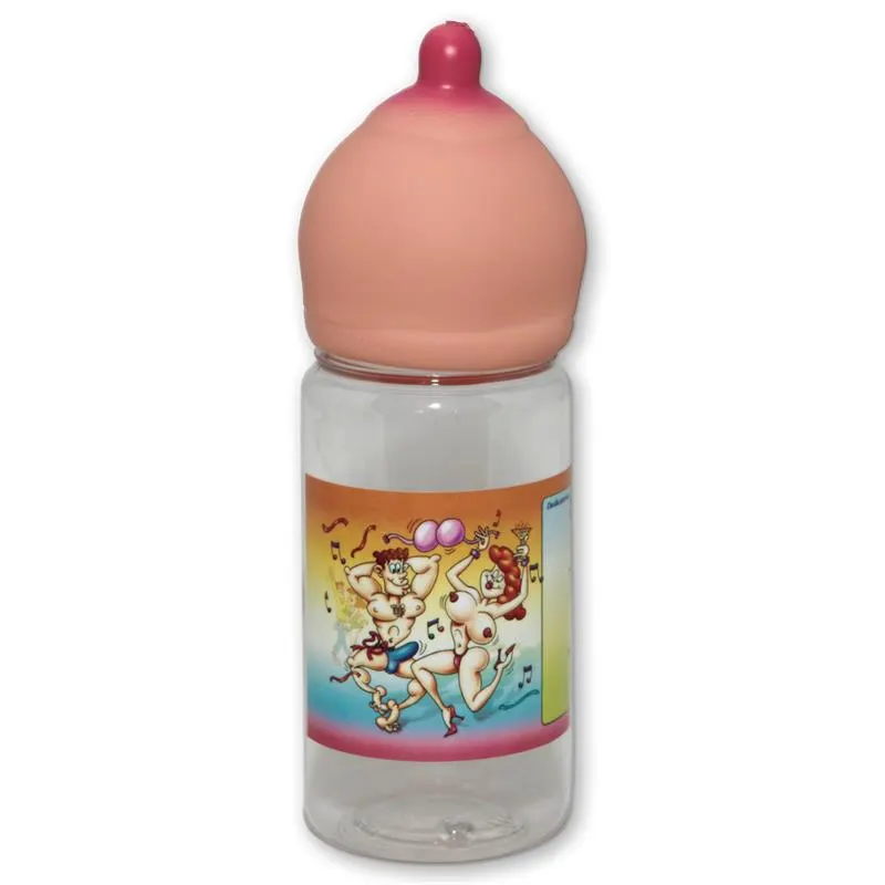 Biberón en Forma de Teta Pequeño 360 ml · DIVERTY SEX · Juegos y Complementos Divertidos