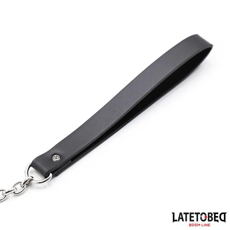 Correa Metálica Negra 100cm · LATETOBED BDSM LINE · Accesorios y Sets — Foto 5