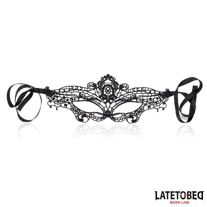 Antifaz Elegante Negro · LATETOBED BDSM LINE · Máscaras, Antifaces y Mordazas