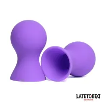 Succionador Pezones Silicona Púrpura · LATETOBED BDSM LINE · Pinzas y Pezoneras