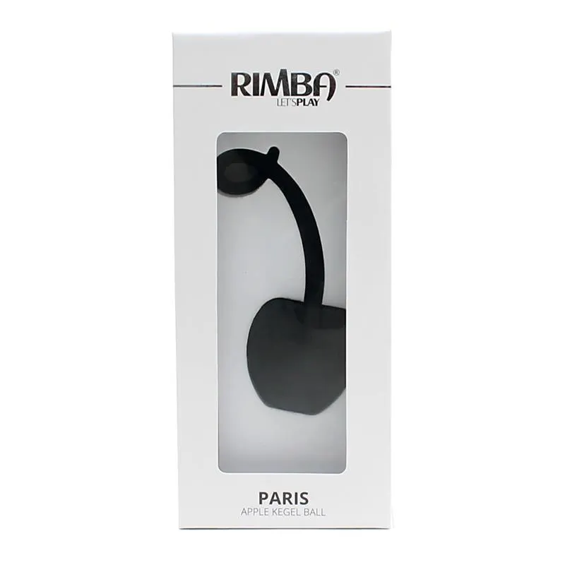 Bola Kegel en Forma de Manzana Paris Negra · RIMBA TOYS · Bolas Chinas y Salud Femenina — Foto 3